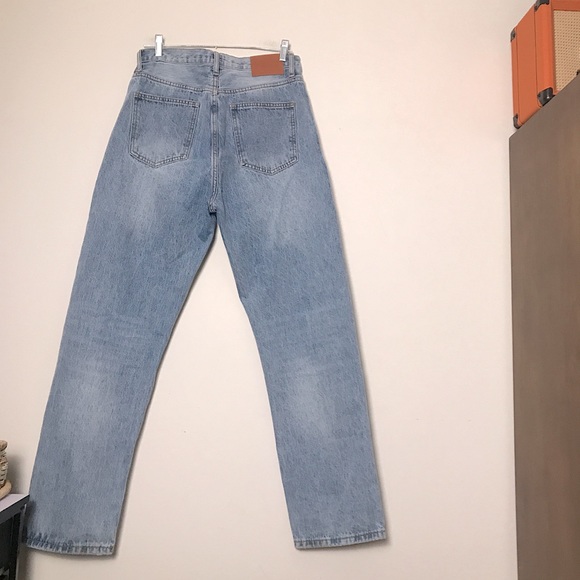 PRINCESS POLLY | 6 HOLLY ASYMMETRIC JEANS BLUE - Picture 11 of 15